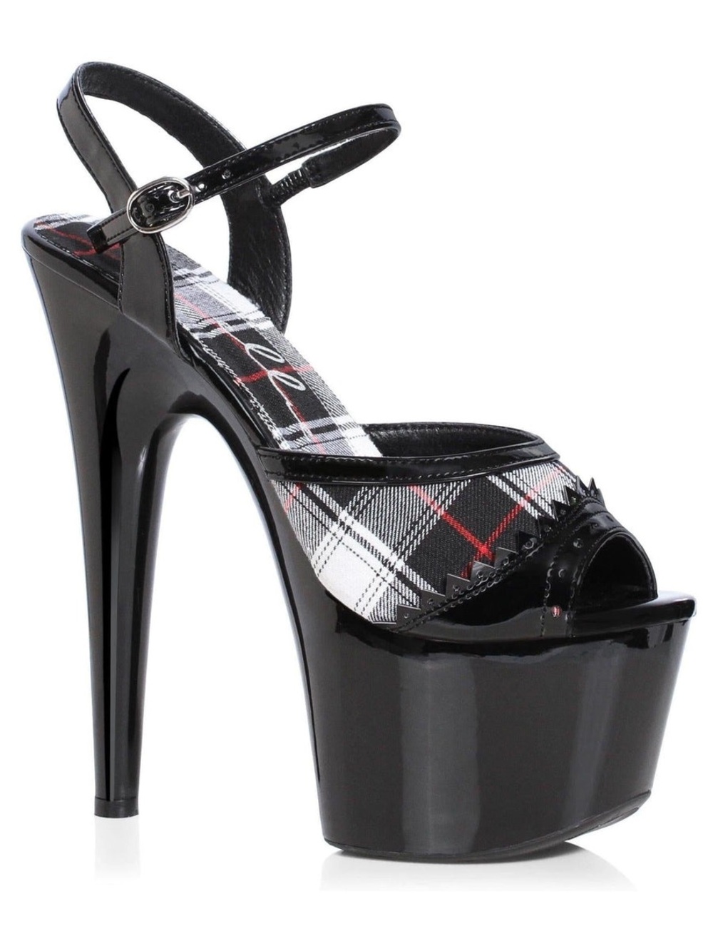 🔥ELLIE SHOES🔥
ELLIE 709-BRITNEY 7" PLAID SANDAL🔥BRAND NEW
709-BRITNEY/BLKW/8